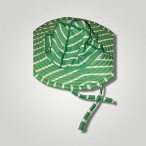 Hanna Andersson green chevron sun hat Xs 3-12 month